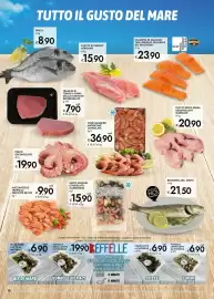 Volantino Bennet Pagina 18: Gambero argentino congelate €36,90, Polpo decongelato €19,90