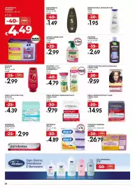 Volantino Bennet Pagina 24: Sapone liquido mani Palmolive €2,99, Dentifricio Oral B €4,89
