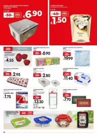 Volantino Bennet Pagina 28: Bicchieri acqua bell'italia €6,90, Sacco sottovuoto salvaspazio ProCasa €1,75