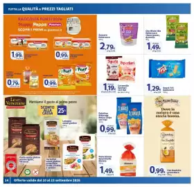 Volantino Sigma Superstore Pagina 15: Acqua San Benedetto naturale €0,39, Olio E/Vergine di oliva Berio €5,99
