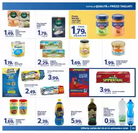 Volantino Sigma Superstore Pagina 16: Acqua effervescente naturale Uliveto €0,50, Vino Castellino bianco, rosso €1,79