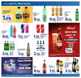 Volantino Sigma Superstore Pagina 18: Detersivo per lavatrice Pods Dash €8,99, Anticalcare lavatrice Calgon €3,99