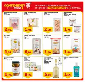Volantino Sigma Superstore Pagina 6: Insalata Gran Mista Più €0,99, Insalata Mista Già Lavata biologico VerdeMio €0,99