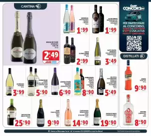 Volantino Deco Superstore Pagina 25: Tavernello vino frizzante bianco rosato €1,99, Baron de Marck Champagne Brut €19,90