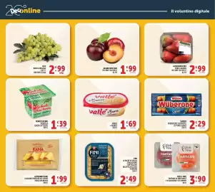 Volantino Deco Superstore Pagina 31: Valle + Burro €1,69, Susine nere bio €1,99