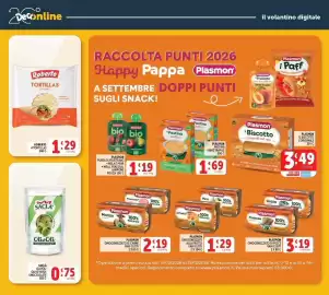 Volantino Deco Superstore Pagina 37: Plasmon omogeneizzati alla frutta €1,29, Plasmon il Biscotto €3,49