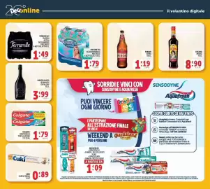 Volantino Deco Superstore Pagina 40: Martellozzo spumante extra dry €3,99, Colgate dentifricio tripla azione €1,79
