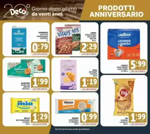 Volantino Deco Superstore Pagina 6: Cameo Vitalis Müesli Croccante €2,29, Galbusera Buoni Così €1,99