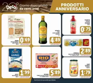 Volantino Deco Superstore Pagina 7: Bonduelle mais cotto al vapore €2,89, Olio extra vergine di oliva classico Desantis €4,89