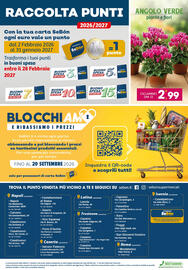 Volantino SeBón Supermercati Pagina 12: Ciclaminio DM 12 €2,99, Buono spesa €10,00