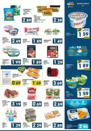 Volantino SeBón Supermercati Pagina 5: Beretta wurstel classici €0,69, Danone Danacol vari gusti €2,89