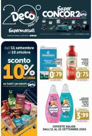 Volantino Deco Supermercati Pagina 1: Granarolo latte UHT parzialmente scremato €0,79
