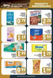 Volantino Deco Supermercati Pagina 6: Lavazza caffè crema e gusto €5,99, Galbusera Buoni Così €1,99