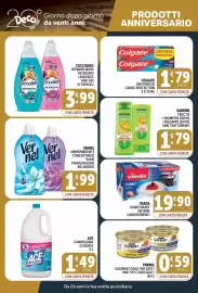 Volantino Deco Supermercati Pagina 9: Vernel ammorbidente concentrato €1,99, Coccolino detergente lavatrice €3,99