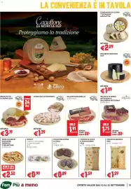 Volantino Pam | Extra Pagina 13: Pecorino Romano DOP €1,89, Pizza gourmet zucchine, peperoni e melanzane €2,50