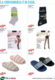 Volantino Pam | Extra Pagina 26: Pantofole a righe €5,90, Collant velato silhouette golden lady €4,50