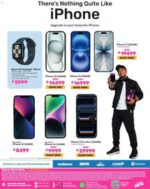Game catalogue Page 20: IPhone 16 (128GB) €16.999,00, IPhone 17 Pro Max €29.999,00