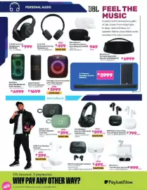 Game catalogue Page 6: Tune 570 Bluetooth Over Ear Headphones €499,00, R60i Noise Cancelling True Wireless Earbuds €799,00