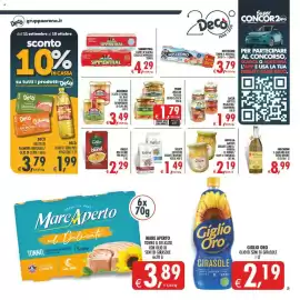Volantino Deco Iperstore Pagina 34: Insalata per riso Ponti €1,79, Asdomar filetti di tonno all'olio di oliva €3,49