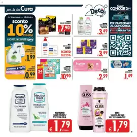 Volantino Deco Iperstore Pagina 38: Scottex carta igienica €2,59, Gliss shampoo/balsamo seta luminosa €1,79