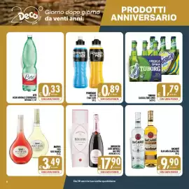 Volantino Deco Iperstore Pagina 8: Tuborg Classica/Zero Lemon €1,79, Mateus vino rosé/bianco €3,49