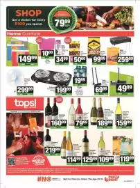 Spar catalogue Page 7: Steenberg - merlot €219,99, Spar - premium cooler box €149,99