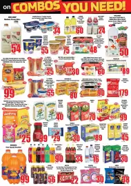 Boxer catalogue Page 3: Brookes Oros Squash Assorted €99,00, Clover Bliss Double Cream Yoghurt Assorted €75,00