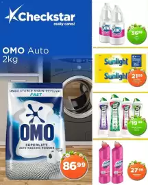 Check Star catalogue Page 9: Domestos €27,99, Sunlight Laundry Bar €21,99
