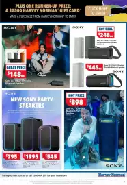 Harvey Norman catalogue Page 13: Sony ULT FIELD 3 Wireless Portable Bluetooth Speaker €248,00