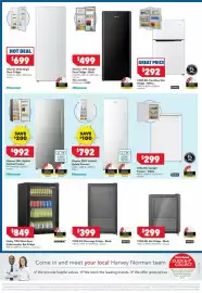 Harvey Norman catalogue Page 18: CHIQ 94L Beverage Fridge - Black. €399,00