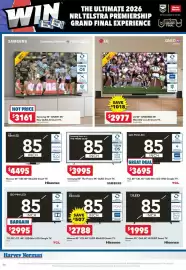 Harvey Norman catalogue Page 4: Samsung 85" QN80H 4K" Neo QLED AI Smart TV. €3.161,00