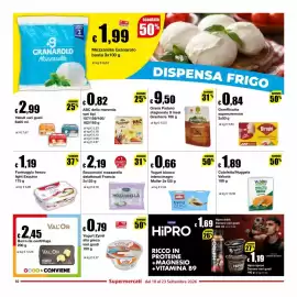 Volantino Sì con te Supermercati Pagina 10: Yogurt bianco intero/magro Muller €0,66, ABC della merenda Parmareggio €0,82