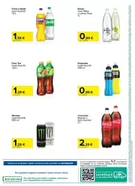 Volantino Carrefour Pagina 2: Fuze Tea Gusti Assortiti €1,39, Coca-Cola zero zuccheri €2,29