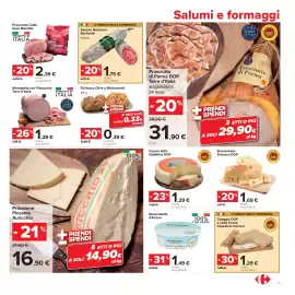 Volantino Carrefour Market Pagina 11: Casera della Valtellina DOP €1,29, Emmentaler Svizzero DOP €1,69