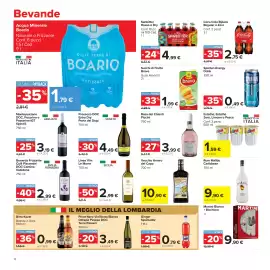 Volantino Carrefour Market Pagina 18: Rosa del Chianti Piccini €3,99, Bonarda Frizzante €2,99
