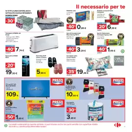 Volantino Carrefour Market Pagina 21: Sacchi Condominiali Maxi Strong Spazzy €3,29, Sacchi Pattumiera Domopak Spazzy €1,55