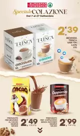 Volantino Eurospar Pagina 11: PREPARATO PER CAPPUCCINO SENZA ZUCCHERI DESPAR GR.250 €2,99, Trinca bevanda vari tipi €2,39