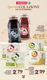 Volantino Eurospar Pagina 22: BEVANDA ALCE NERO PESCA E MANGO/ ARANCIA, CAROTA E LIMONE €2,59