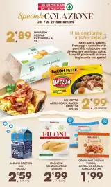 Volantino Eurospar Pagina 7: UOVA BIO DESPAR CATEGORIA A X6 €2,89, CROISSANT DESPAR VUOTO/CREMA NOCCIOLA/ALBICOCCA X4 €1,99