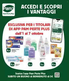 Volantino Panorama TiBi Pagina 11: Detersivo lavatrice predosato Dash Power €5,59, Detergente intimo Chilly assortito €2,49