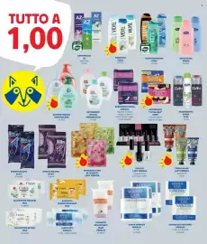 Volantino Panorama TiBi Pagina 2: Rasoio bilama Silky €5,00, Salviette umidificate baby Fria €1,99