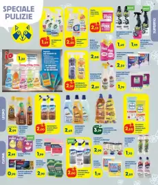Volantino Panorama TiBi Pagina 6: Spugna abrasiva "Glitz Crystal" Vileda €0,99, Detergente pavimenti RAVVIVA Emulsio €2,49