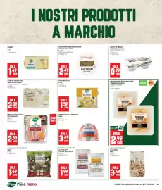 Volantino Panorama Pagina 28: Mortadella Pam €3,49, Fagioli cannellini o borlotti Tesori dell'Arca €1,99