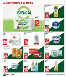 Volantino Panorama Pagina 8: Kefir bio bianco naturale milk, Yogurt intero Yomo