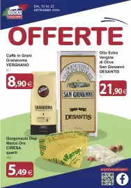 Volantino Docks Cash&Carry Pagina 1: Caffè in Grani Granaroma VERGNANO €8,90