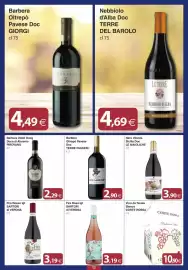 Volantino Docks Cash&Carry Pagina 13: Barbera Oltrepò Pavese Doc Giorgi €4,49, Nero d'Avola Sicilia Doc Le Maioliche €3,90