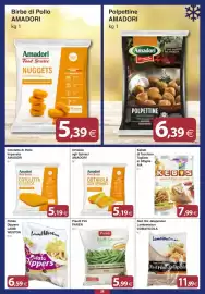 Volantino Docks Cash&Carry Pagina 28: Birbe di Pollo Amadori €5,39, Piselli Fini PAREN €5,99