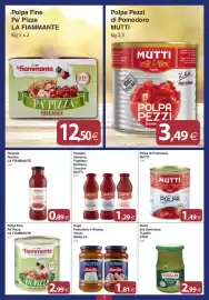 Volantino Docks Cash&Carry Pagina 3: Polpa Fine Pa' Pizza LA FIAMMANTE €12,50, Sugo Pomodoro e Ricotta, Tonno Barilla €1,81