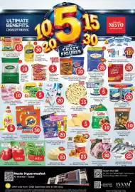 Nesto catalogue Page 4: 目 pcs. ULTIMATE BENEFITS. LOWEST PRICES. المدهش Al Mudhish المدهش Al Mudhish D 15 حليب مجفف المدهش