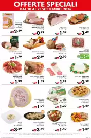 Volantino Maxi Supermercati Pagina 2: Petto di tacchino rustico Kometa €1,79, Sopressa senza aglio Mondo Natura €2,49